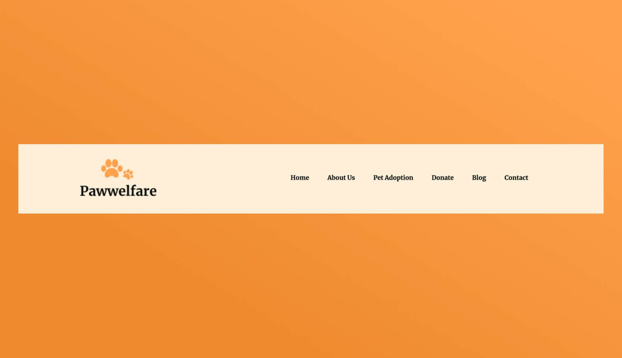 Pawwelfare Header Section For Gutenberg Banner