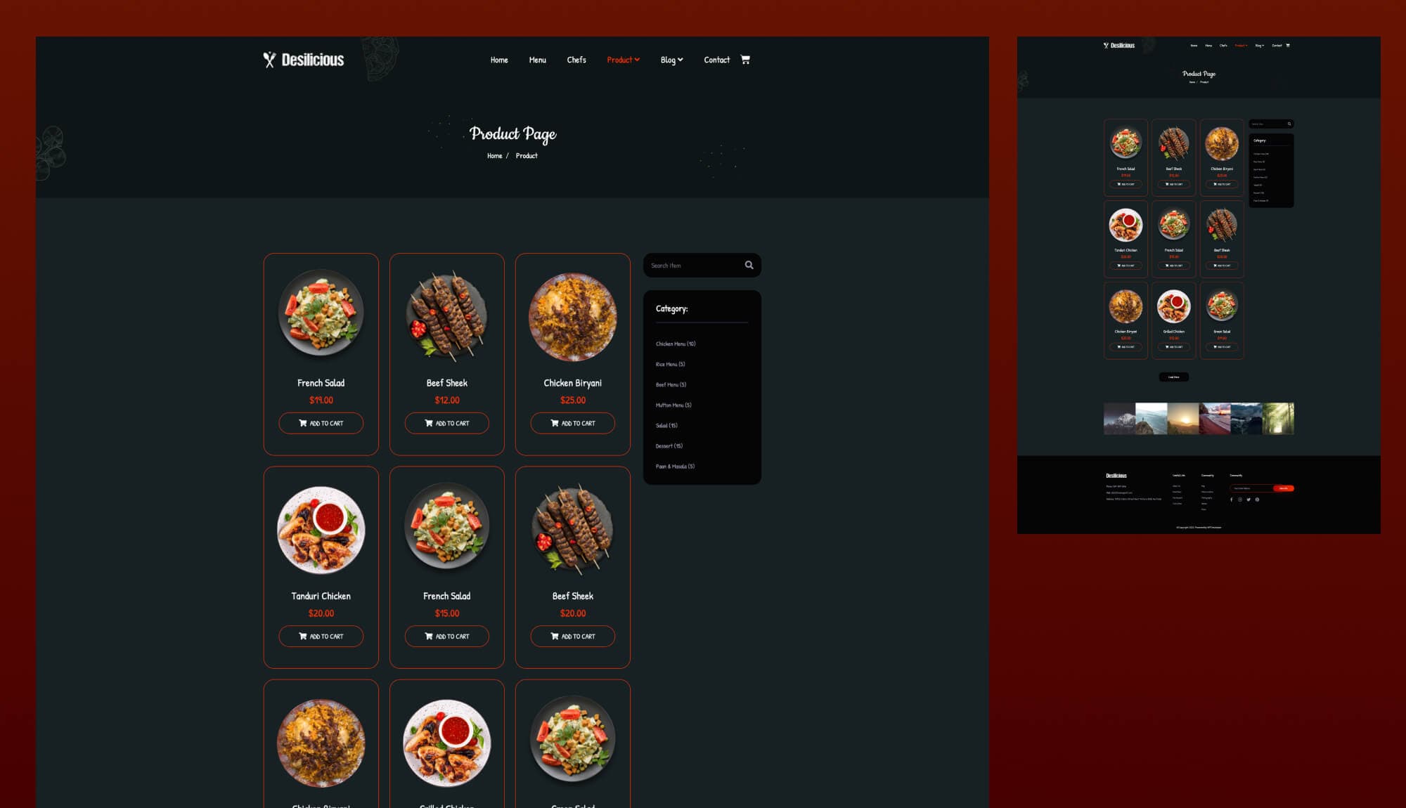 Desilicious Product Page Banner