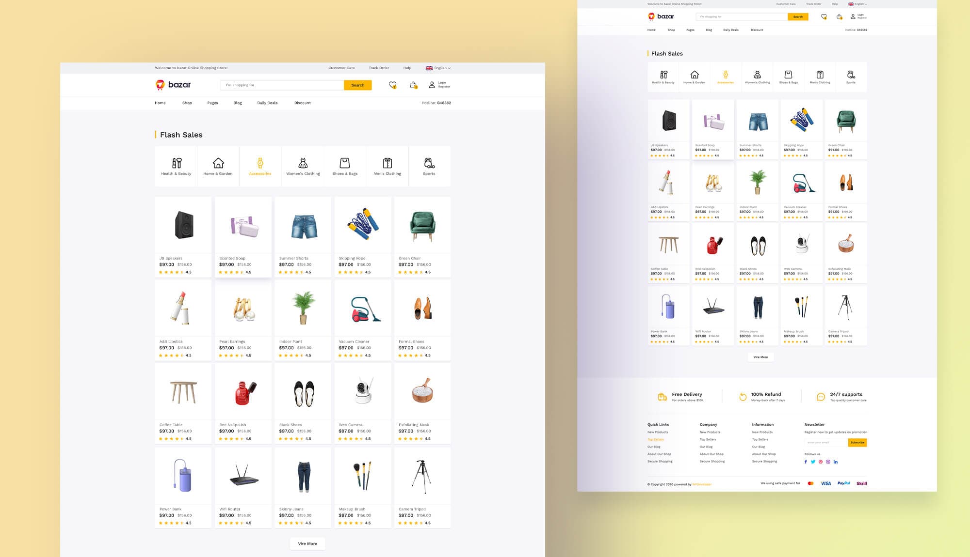 Bazar Deals Page Banner