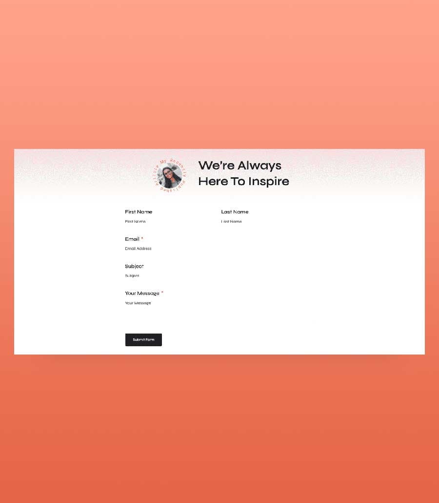 SheNetwork Contact Section thumbnail