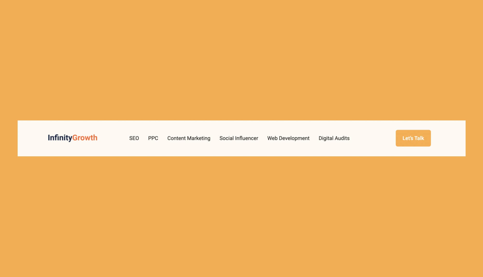 InfinityGrowth Header Section For Gutenberg Banner