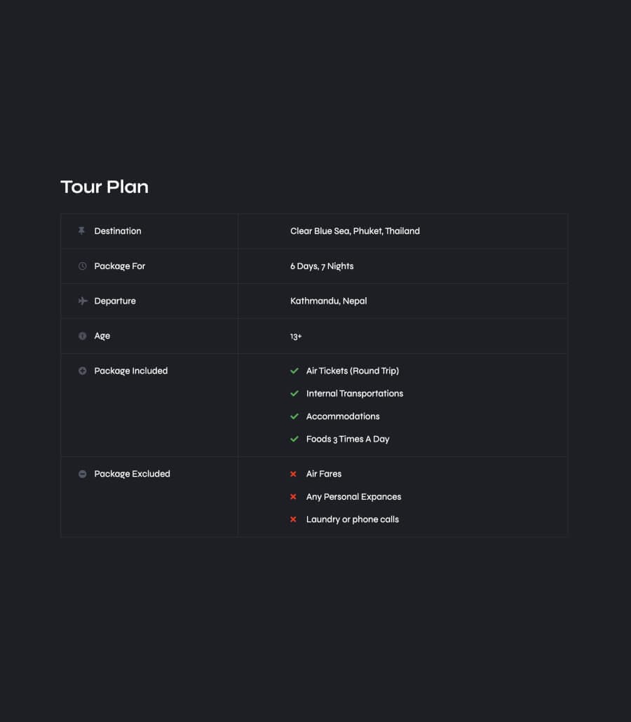 ExploreLy Tour Plans Section thumbnail
