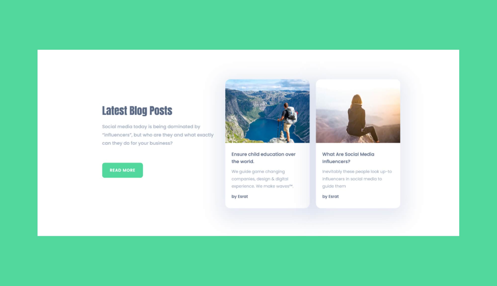 Digency Blog Section For Gutenberg Banner