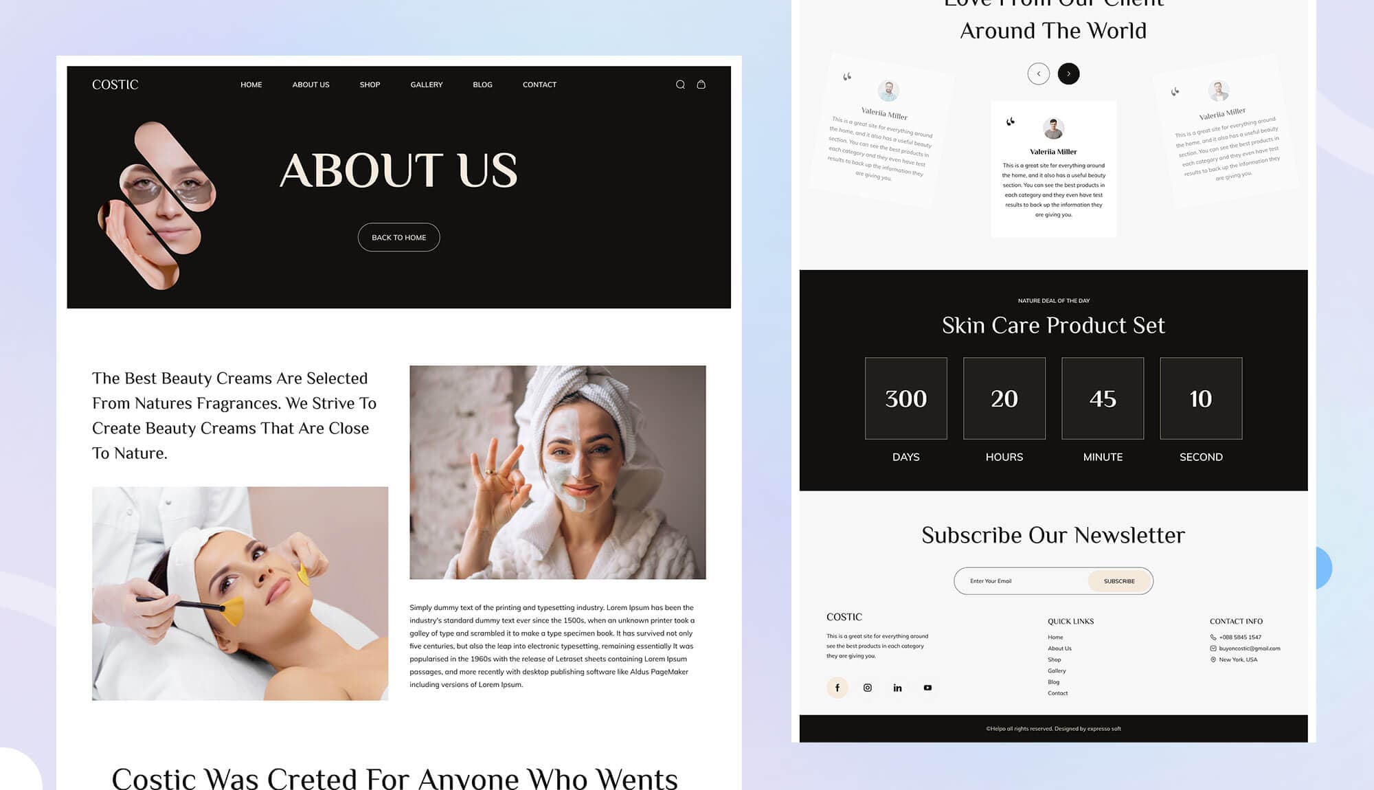 Costic About Page Banner