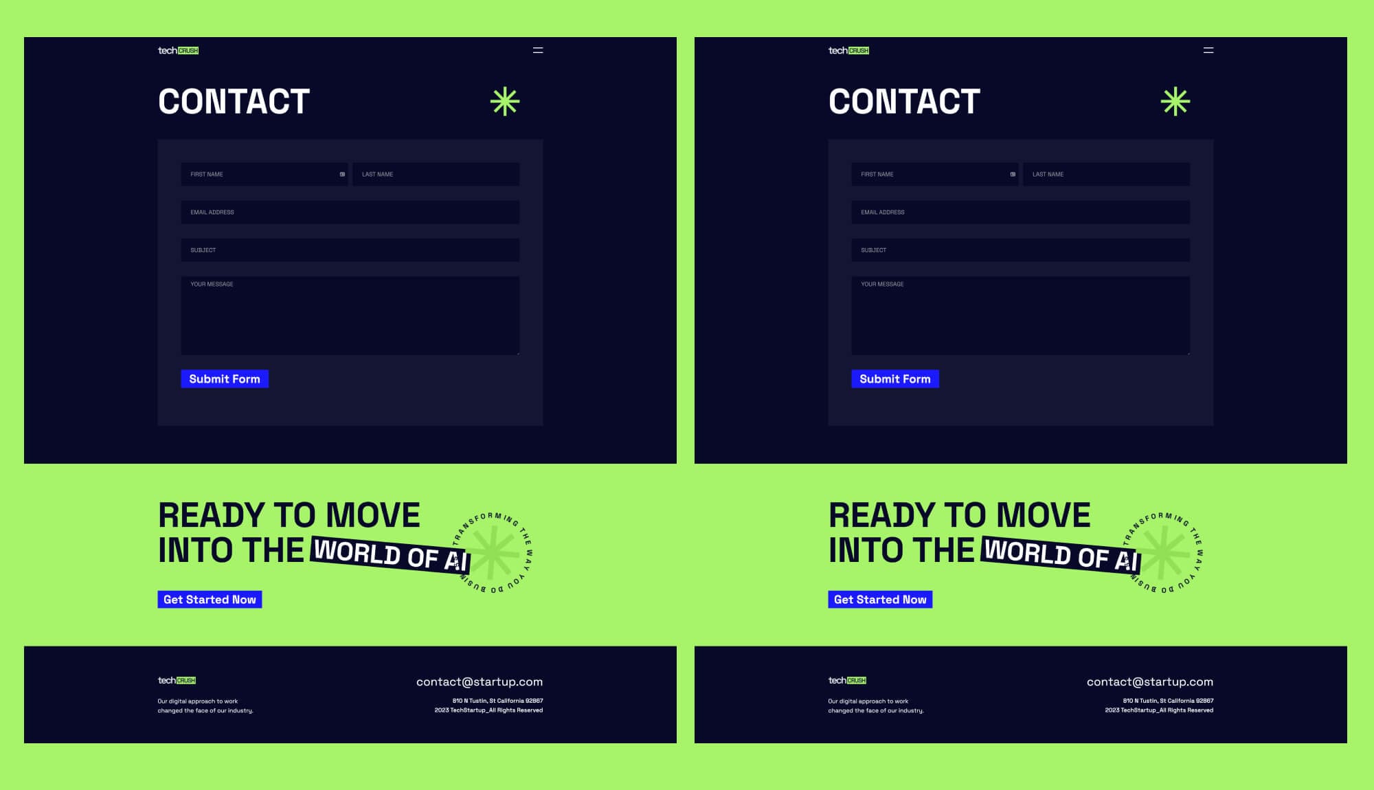 techCRUSH Contact Page Banner