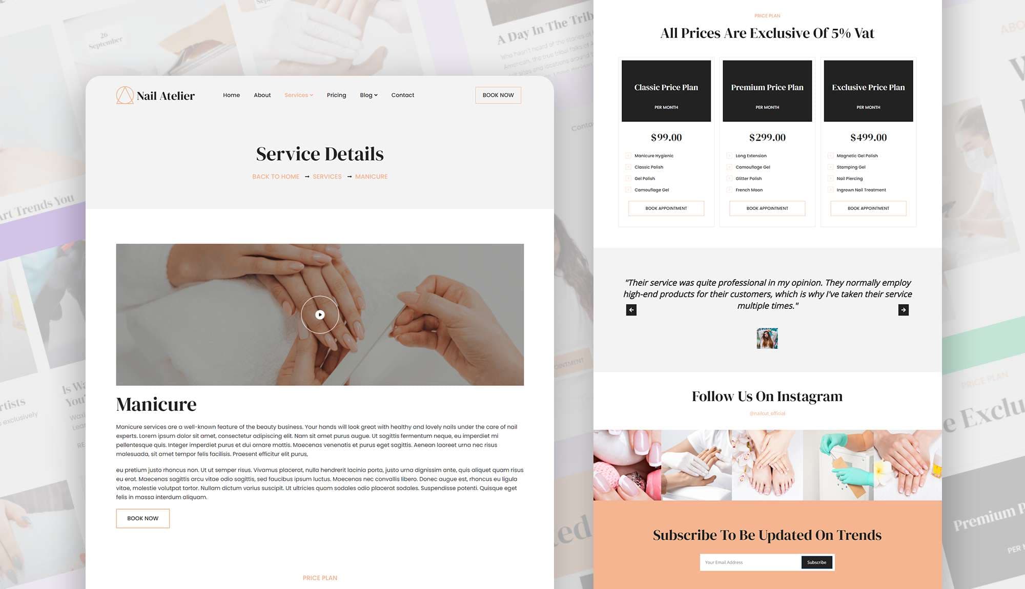 Nail Atelier Service Details Page Banner