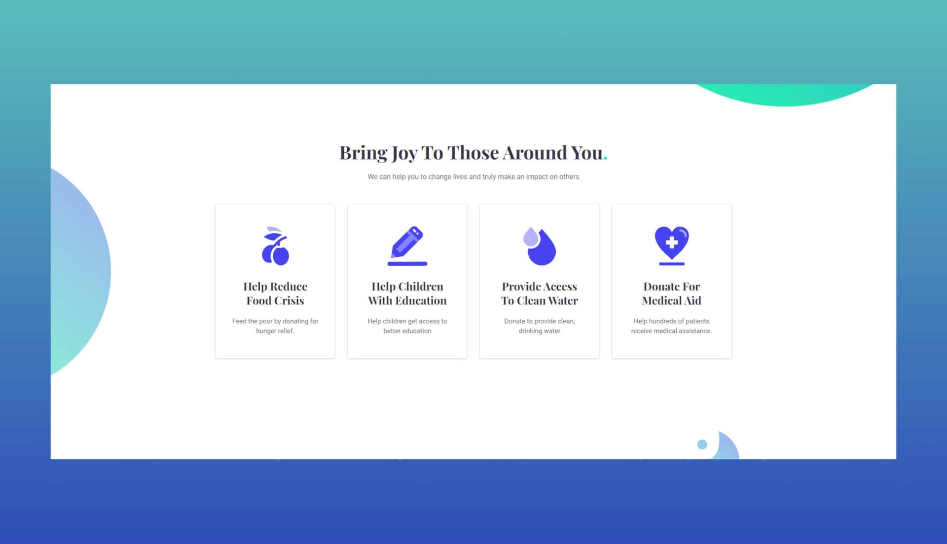 TrustAid Services Section For Gutenberg By Templately