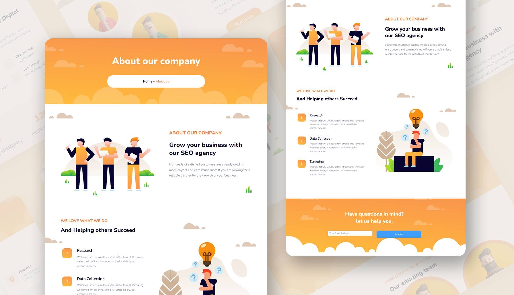 SEO Tab About Page For Gutenberg Banner