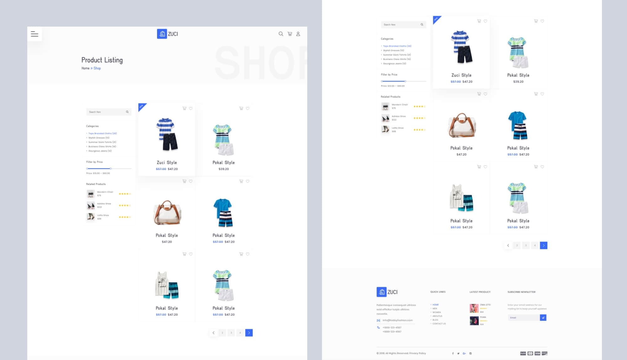 EleCommerce E-commerce Shop Page Banner
