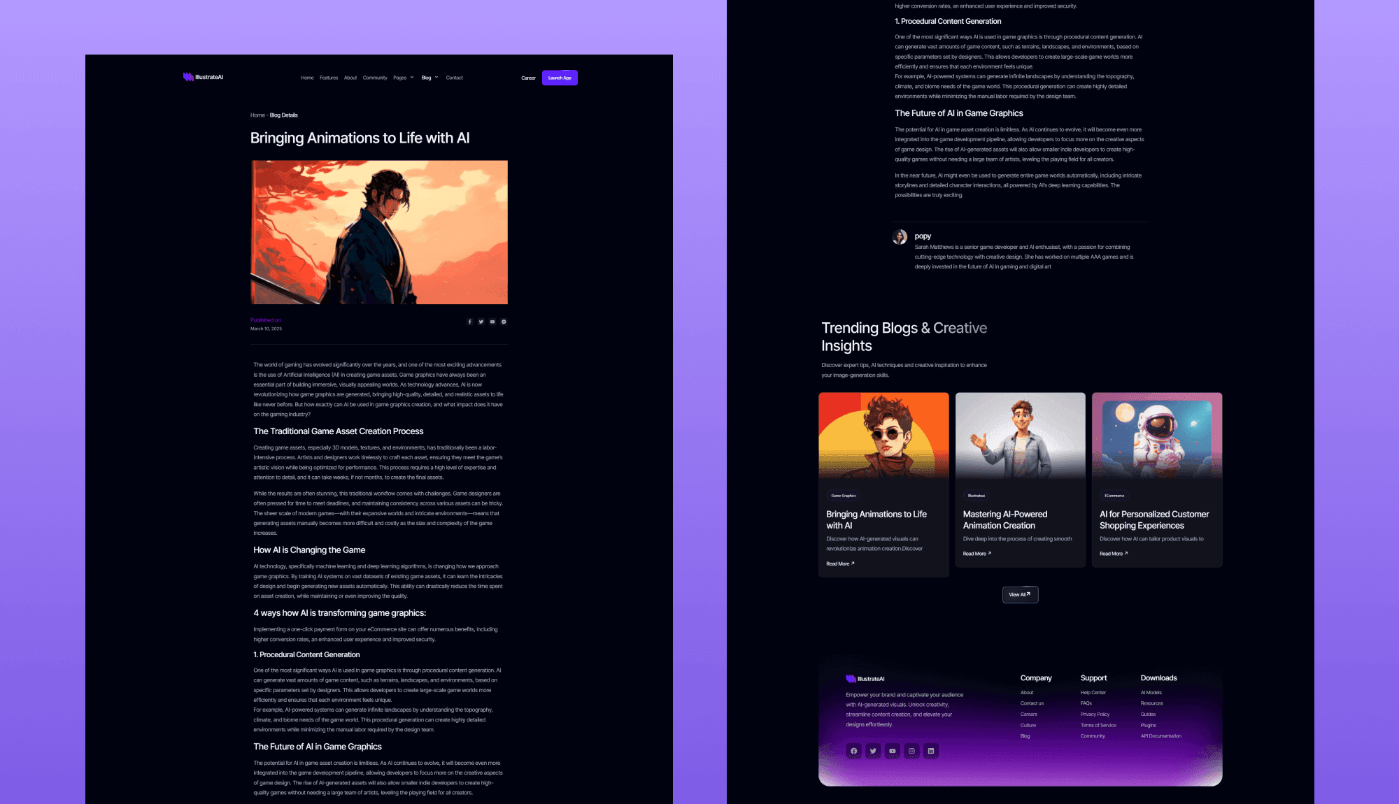 IllustrateAI Blog Details Page Banner