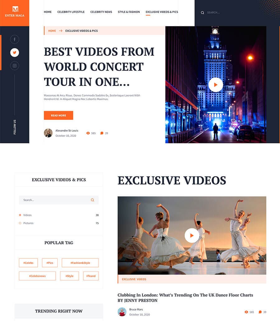 Enter Mega Videos Page thumbnail