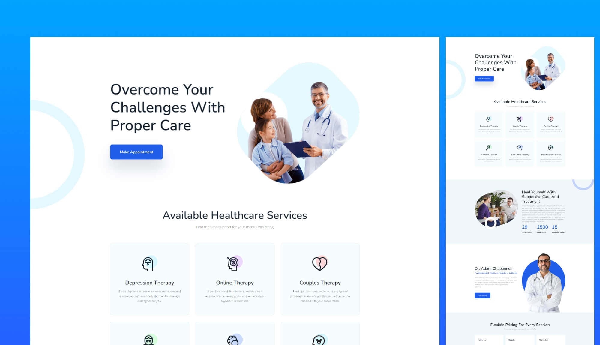 Holistic Wellness - Mental Healthcare Website Template for Gutenberg Banner
