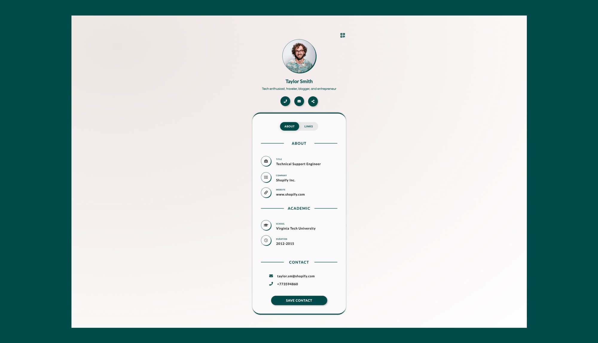 Profily - Personal Portfolio Template For Elementor Banner