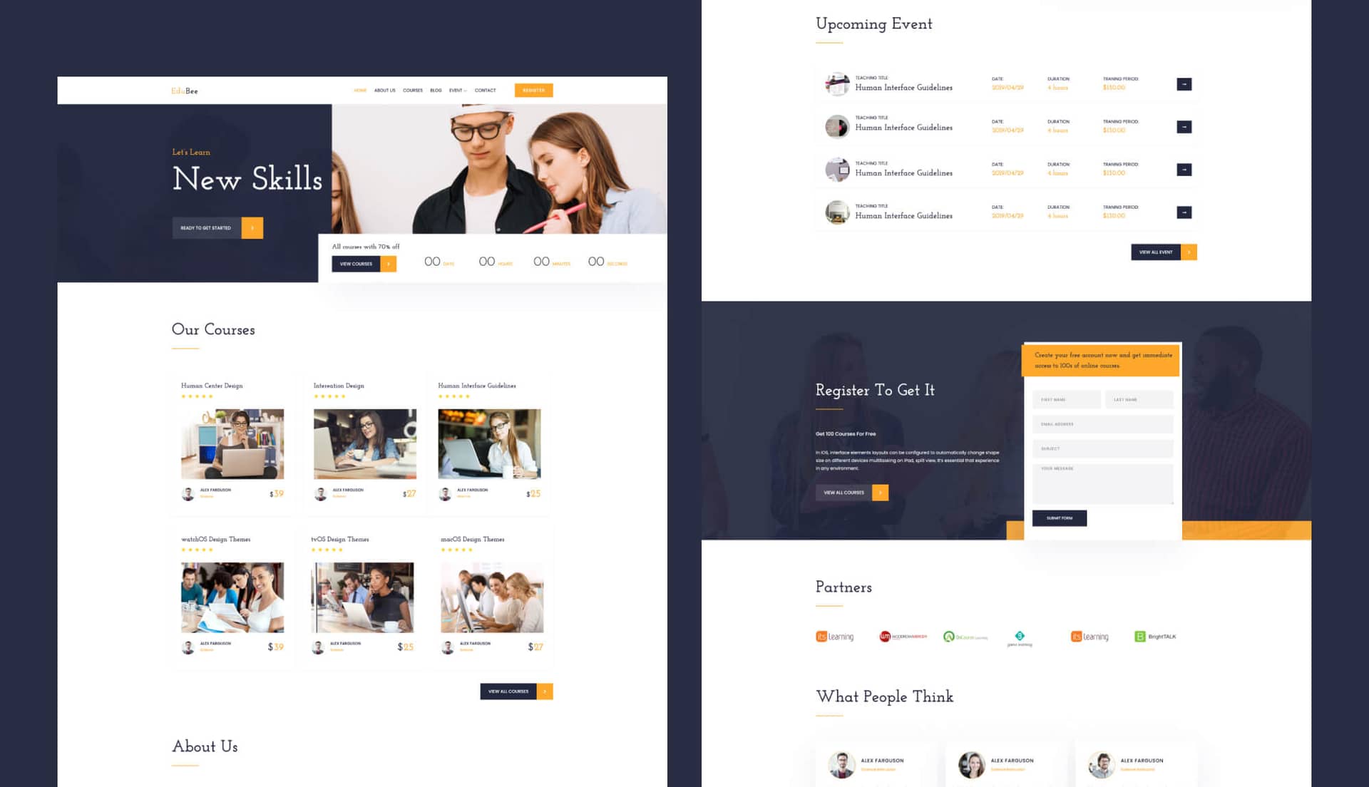 EduBee - Education Website Template For Gutenberg Banner By Templately
