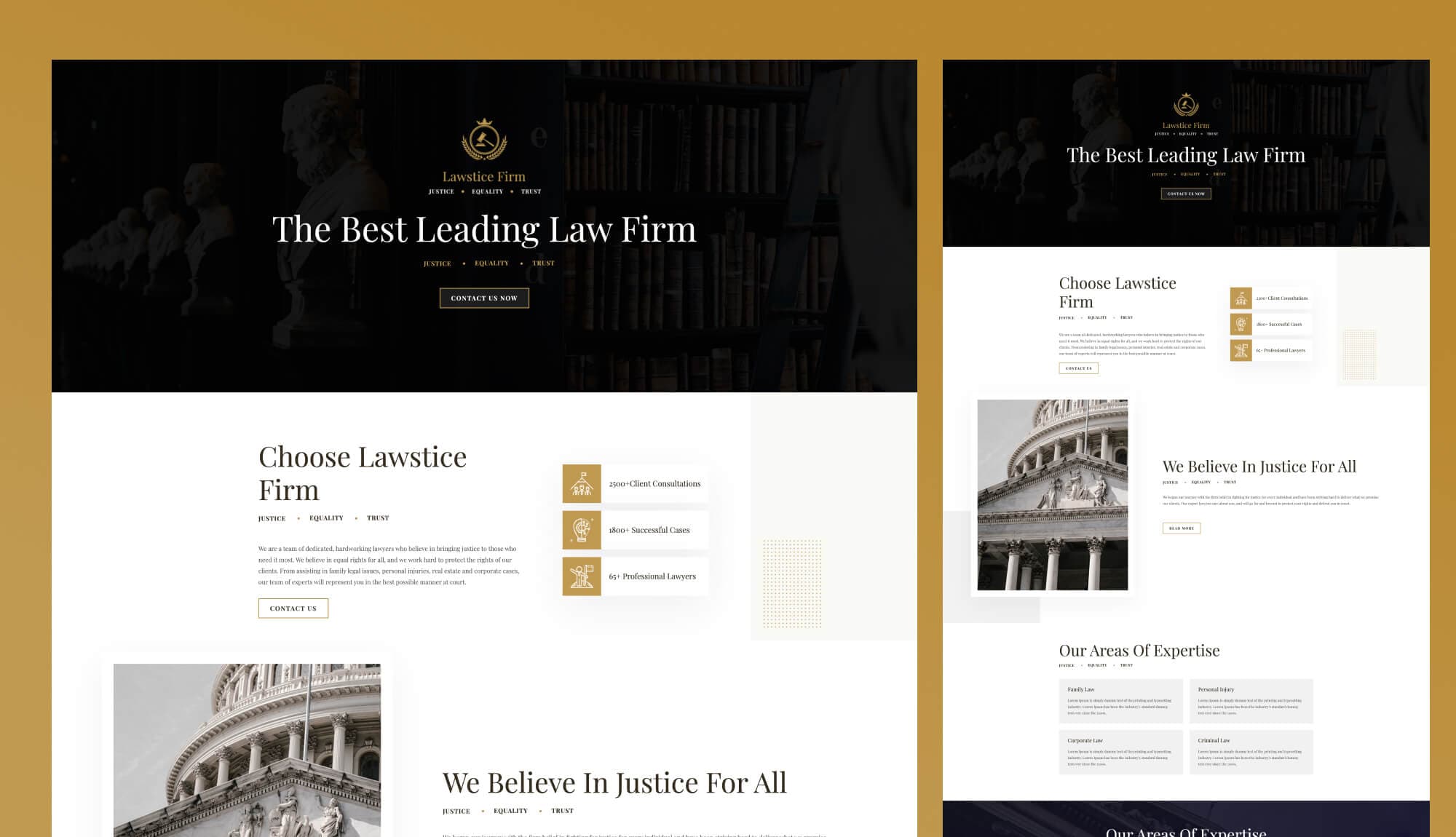 Lawstice - Lawstice Law Firm Template For Gutenberg Banner