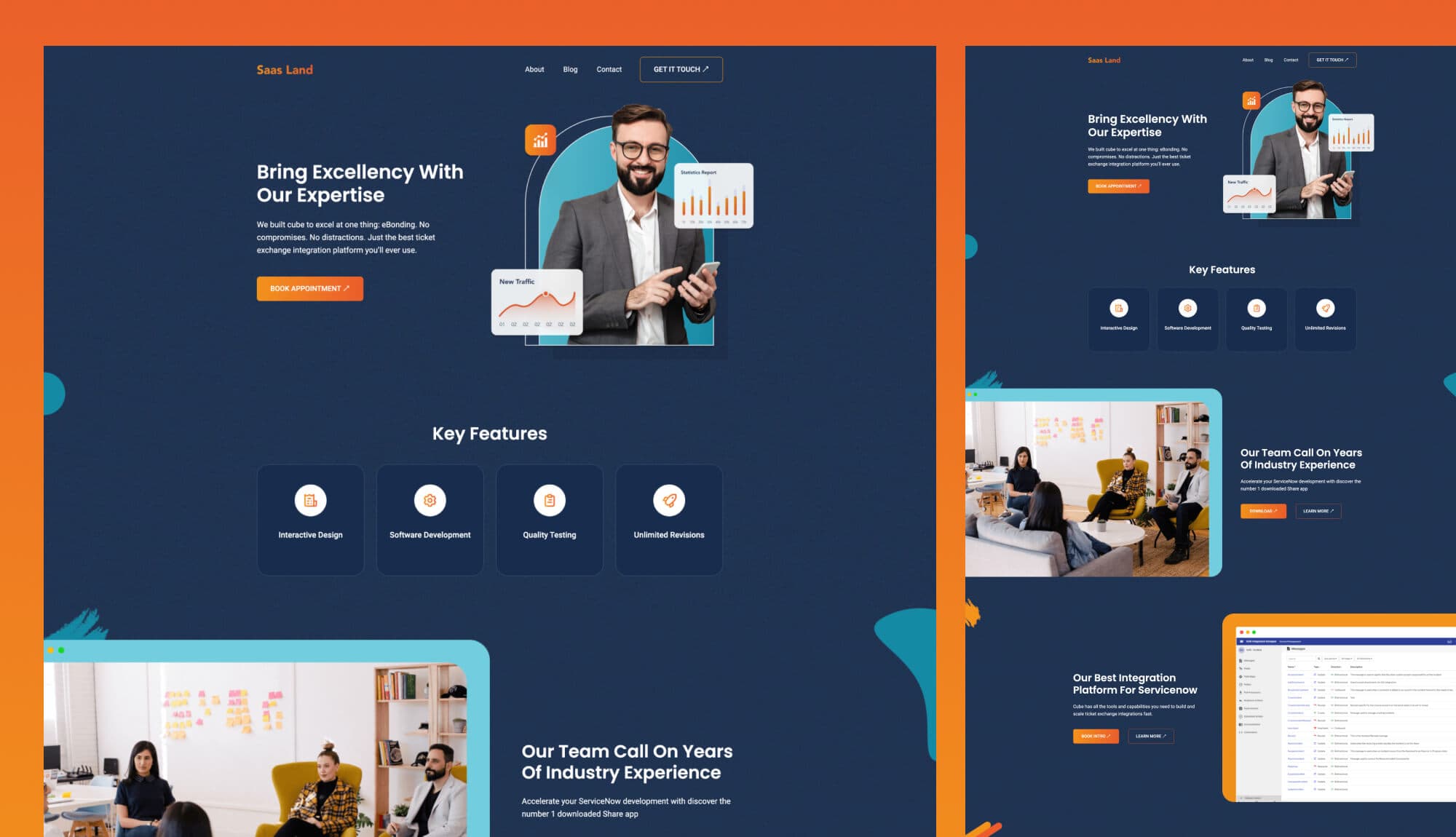 SaaSByte - SaaS Landing Page Template For Gutenberg Banner By Templately