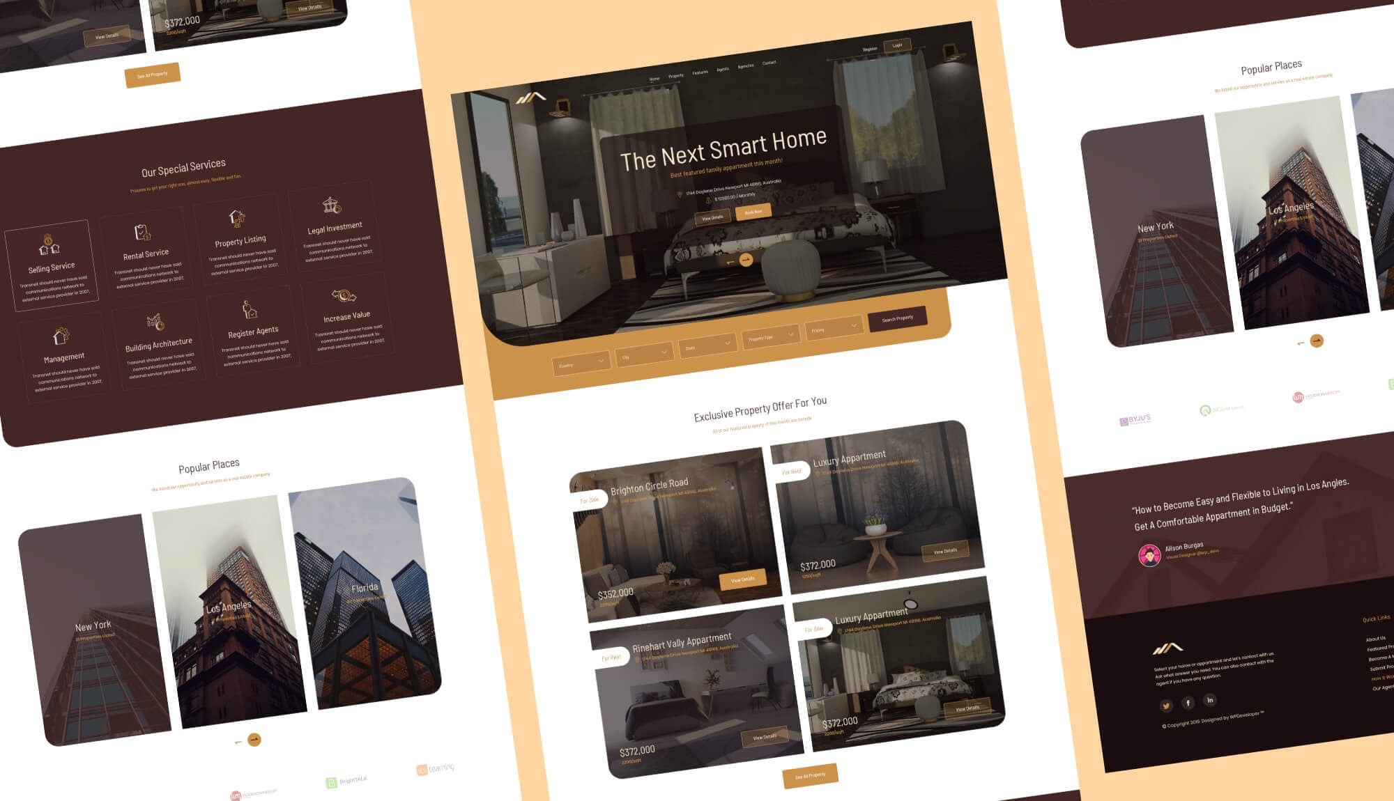 TemplatelyBuilders Real Estate Template Banner