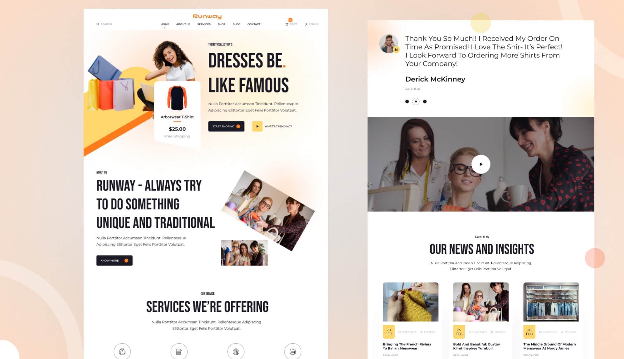 Runway - Buying House Template Banner