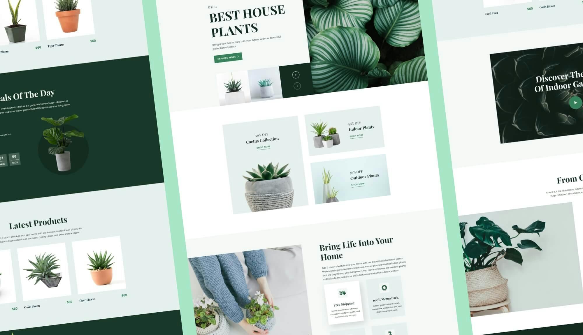 Greenzone - WooCommerce Template For Plant Store Banner